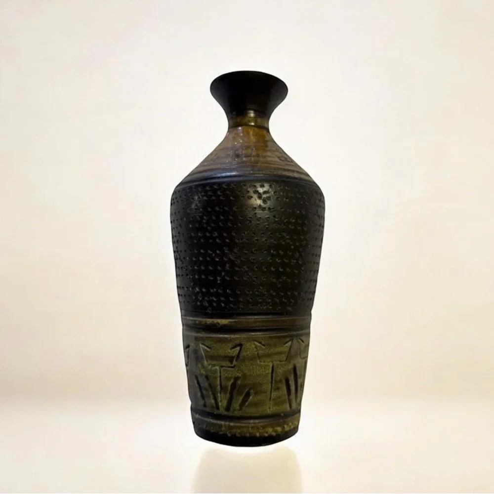 Vintage ~ Vase ~ Italian Pottery ~ 1950s ~ Mid-Century ~ Made In Italy - Picture 2 of 16